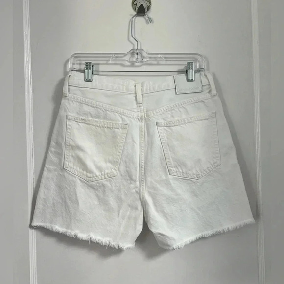 Aritzia Denim Forum
The Yoko Mid Thigh Short in 
A Little Wht Lie Dstr Size 29 - Picture 6 of 6